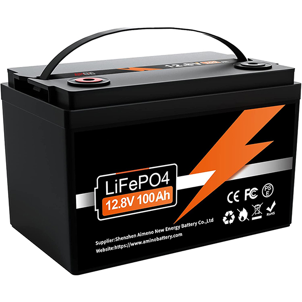 12V 100Ah Lithium-Batterie