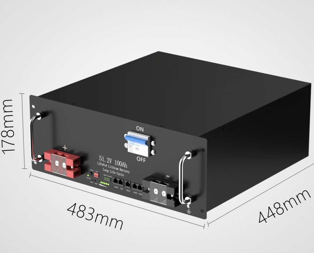 48V 100AH Deep Cycle Lithium Battery/LiFePO4 - Flykol