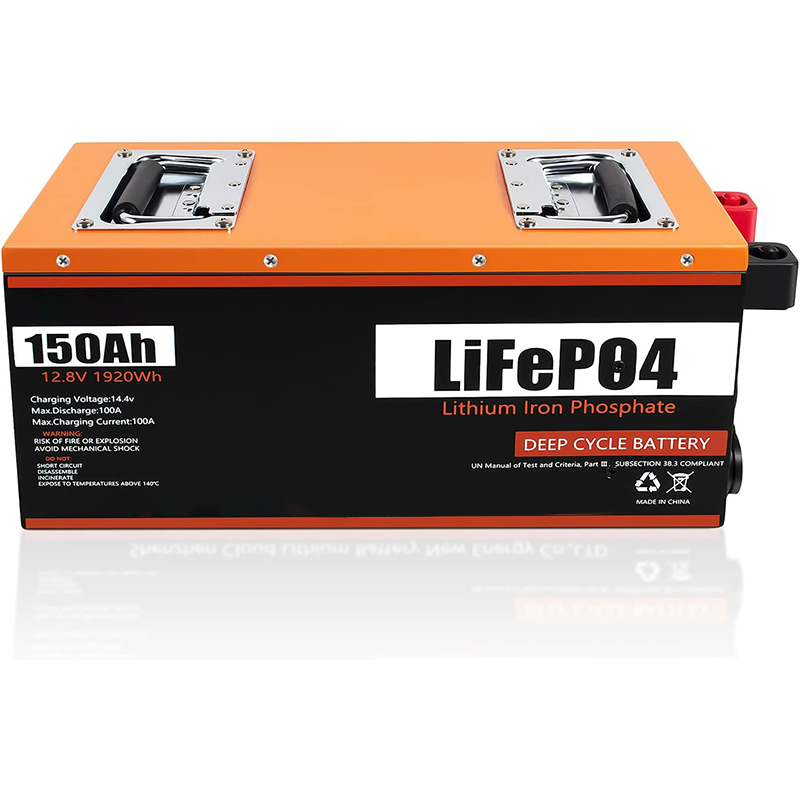 12V 150Ah batteria al litio LiFePO4 batteria a ciclo profondo - Flykol